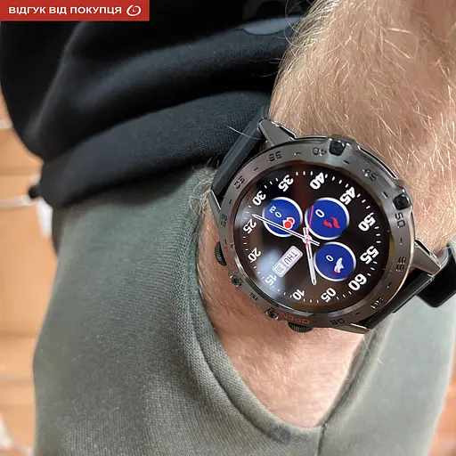 Годинник Smart Delta K52 Black Rubber, 2 ремінця - фото 26