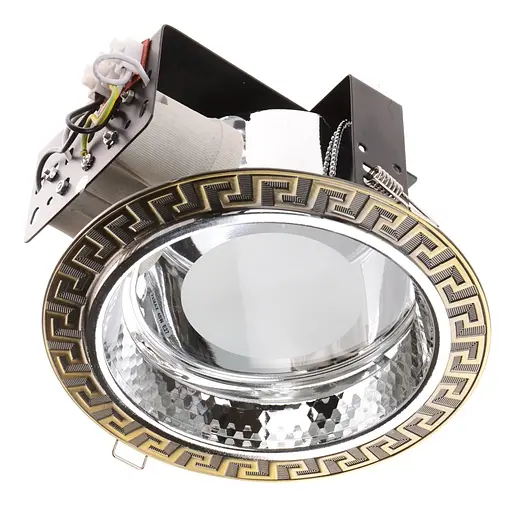 Светильник Downlight потолочный Brille 166641 DL-26/2 AB E27 врезной