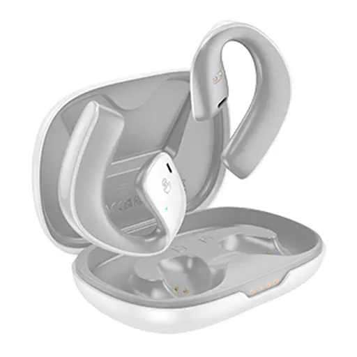 Навушники бездротові Hoco TWS EQ4 відкриті білий - фото 2