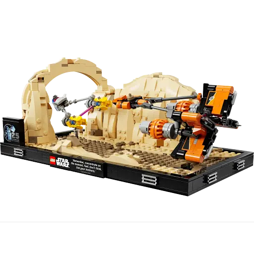Уценка. Конструктор LEGO Star Wars™ Диорама «Mos Espa Podrace» 718 деталей (75380) - фото 2