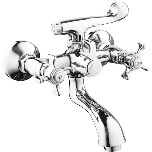 Смеситель для ванны Haiba Zeus 142 HB0421 Хром - фото 1