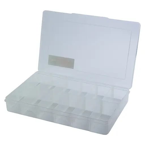 Органайзер пластиковий прозорий Ultra 12 відсіків 310×200×50мм 7417072 - фото 3