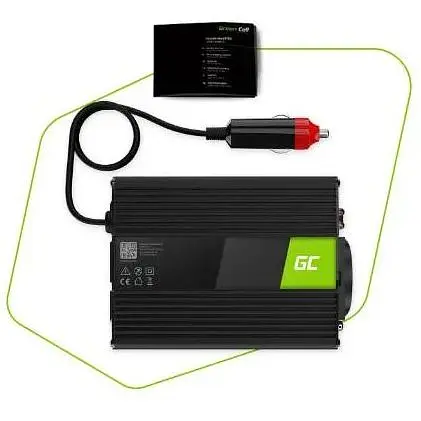 Автомобильный инвертор Green Cell 12V на 230V 150W/300W (INV06) - фото 5