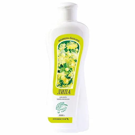 Шампунь-бальзам Fitodoctor Липа оздоровлюючий для всіх типів волосся 1 л