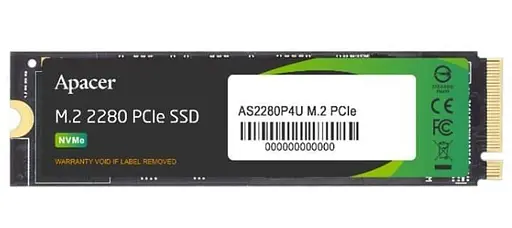 Накопичувач SSD Apacer m.2 NVMe 256GB P4X PCIe 3.0 (AP256GAS2280P4X) - фото 1