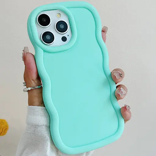 Чехол Epik TPU Ripple для Apple iPhone 15 Pro 6.1 Turquoise - фото 4