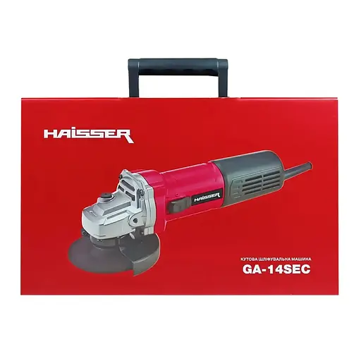 Угловая шлифмашина Haisser GA-14SEC 1400 Вт (127299) - фото 7