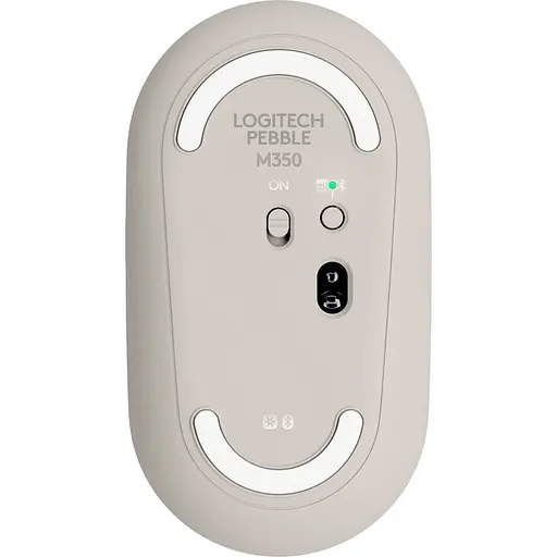 Мышь компьютерная Logitech Pebble M350 Wireless Sand (910-006751, 910-006665) - фото 4