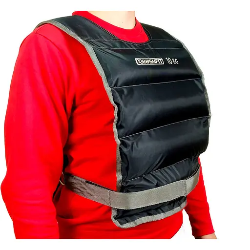 Жилет для обтяження EasyFit 10 кг (EF-VST-10) - фото 1