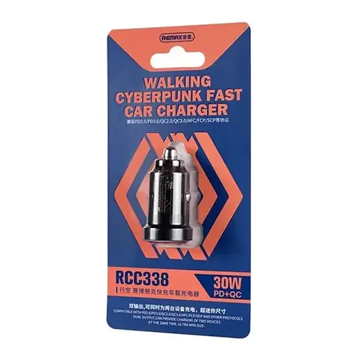 Автомобільний зарядний пристрій Remax RCC-338 PD30W+QC3.0 - фото 3