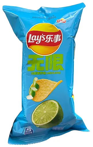 Чіпси Lays зі смаком Лайма Lime Flavor, 40 г