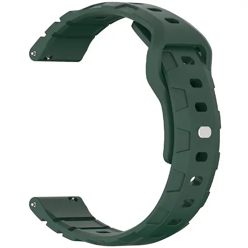 Силиконовый ремешок Defense для Smart Watch 20mm Pine green - фото 2