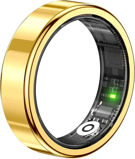 Smart Ring - 5ATM Водонепроникний чоловічий та жіночий фітнес-трекер Ring, підтримка серцевого ритму/сну, магнітна зарядка