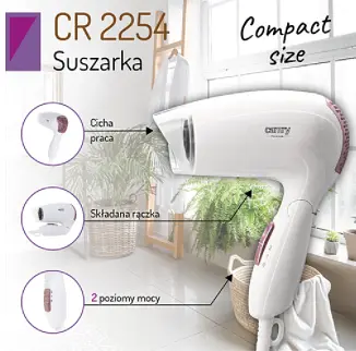 Фен Camry CR 2254 1200 Вт - фото 3