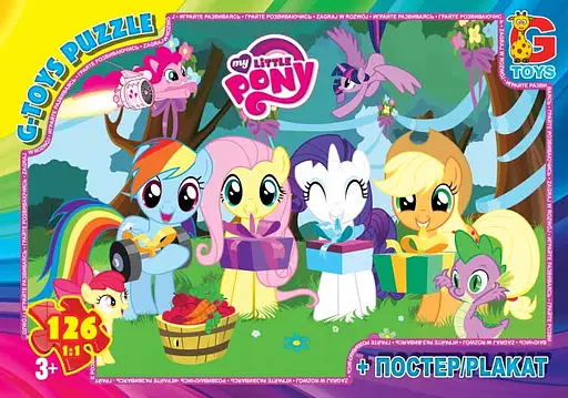 Пазли G-Toys My Little Pony, 117 елементів, MLP012