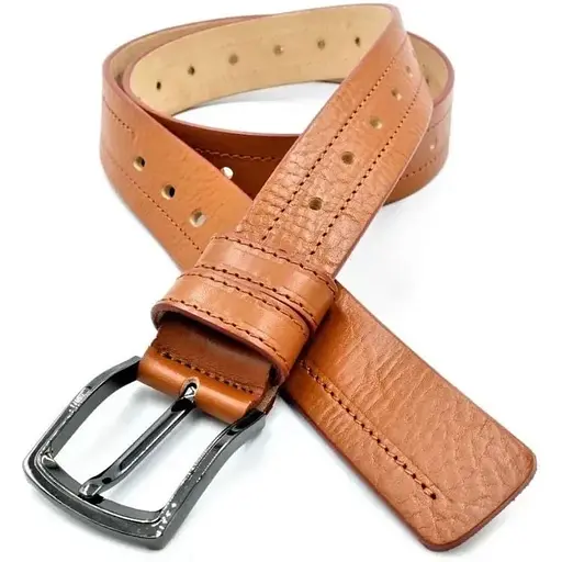 Ремінь шкіряний Weatro чоловічий 110-120х4 см acs0017328 - фото 1
