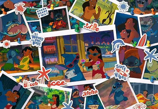 Пазл Ліло і Стітч: солодкі спогади - 1000 елементів Trefl 10882 - фото 2