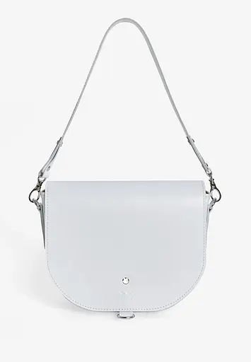 Жіноча шкіряна сумка Ruby L біла - фото 3