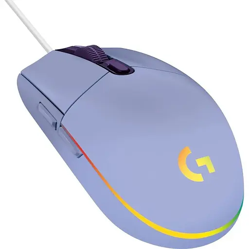 Мышь компьютерная Logitech G102 Lightsync USB Lilac (910-005854, 910-005857)