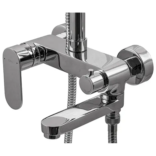 Душова система Topaz Barts-TB 07102-H36-S, Хром - фото 2