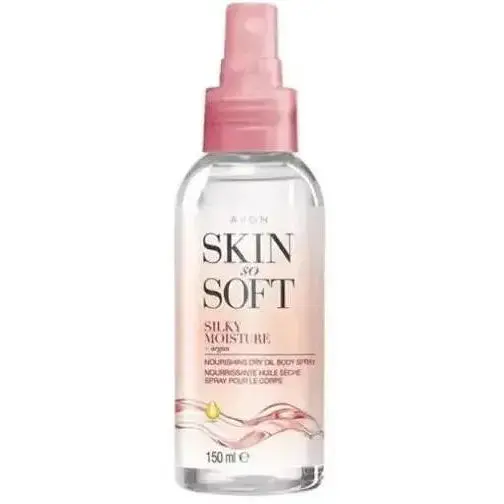 Живильний лосьйон-спрей для тіла Avon Skin so Soft з олією аргани Ніжність шовку 150 мл - фото 1