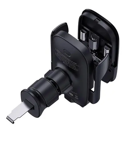 Автоматический держатель + беспроводное зарядное устройство Baseus Milky Way Pro 15 W BS-CM023 - фото 6