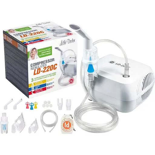 Ингалятор (небулайзер) Little Doctor LD-220c компрессорный - фото 2