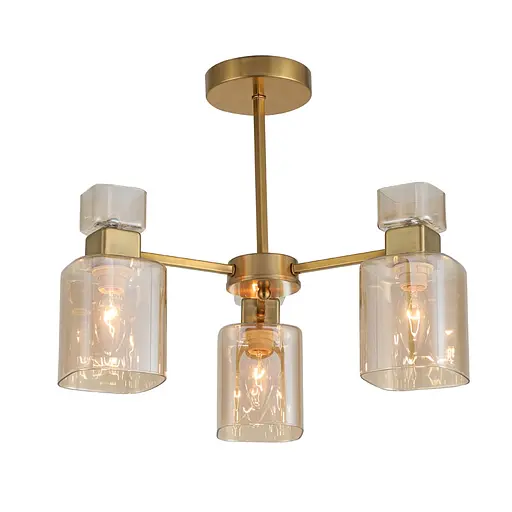 Люстра Ardero BL1130-2 OLIVIA під лампу золото - фото 1