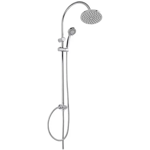 Душова система без змішувача Zerix DK-001 ZX2867, Хром - фото 1