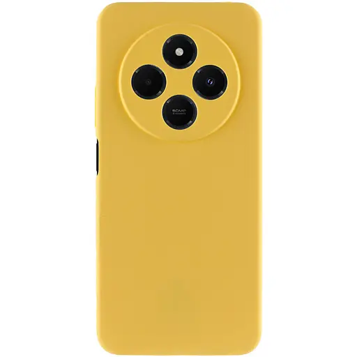 Чохол Lakshmi Silicone Cover Full Camera AA для Xiaomi Redmi 14C/Poco C75 Жовтий/Flash - фото 2