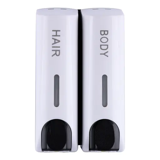 Дозатор жидкого мыла HOTEC 13.202 настенный 350 мл белый для санузла и кухни нажимной - фото 2