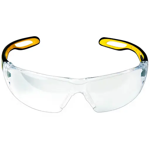 Очки Stanley Wrap Around прозрачные поликарбонатные с мягкими резиновыми скобками (SYE17-10D)