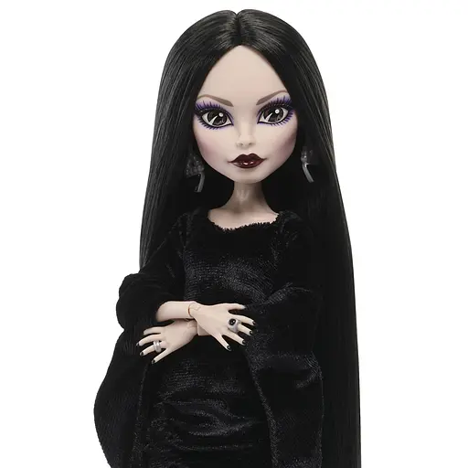 Коллекционная кукла Monster High X Wednesday - Мортиция Аддамс (JLK99) - фото 4