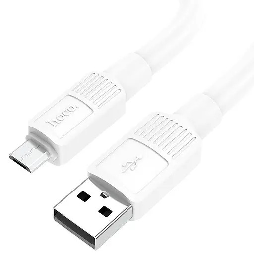 Кабель Hoco Micro USB Solid charging data cable X84 1 м 2.4A - фото 3
