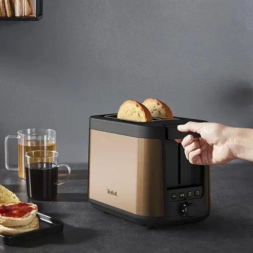 Тостер Tefal Coppertinto 850 Вт бронзовый (TT430G10) - фото 10