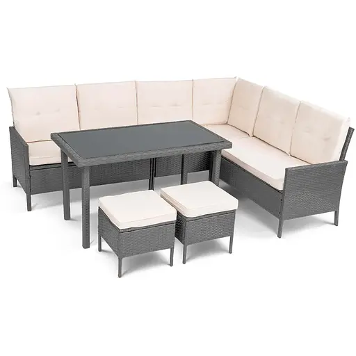 Садові меблі Di Volio Venice сірі