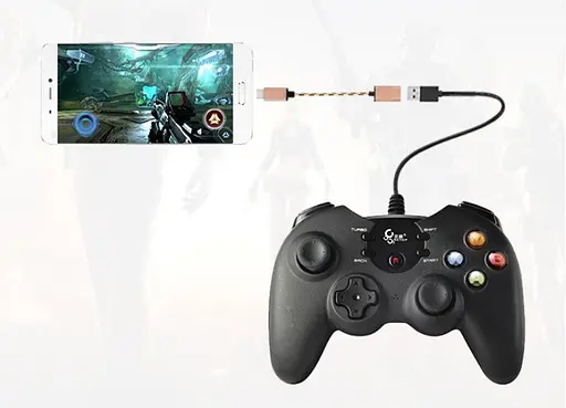 Переходник USB 3.1 Type-C --> USB (OTG) OEM, кабель 0.2м, оплетка - фото 3