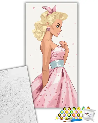 Набор для росписи ArtCraft Женская нежность 40 x 80 см (10119-AC) - фото 2