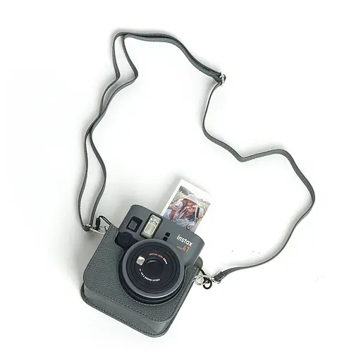 Чехол для фотоаппарата Fujifilm Instax Mini 41 серый - фото 7