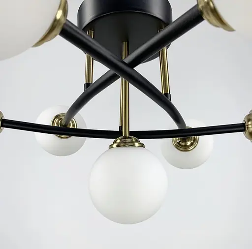 Стриманий світильник у чорному корпусі | Арт. YQ 309 | Line F - фото 4