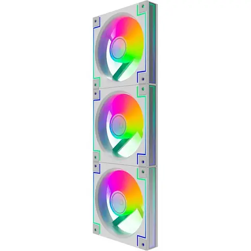 Комплект вентиляторов GameMax 3*120мм White ARGB (RD300 WH) - фото 5