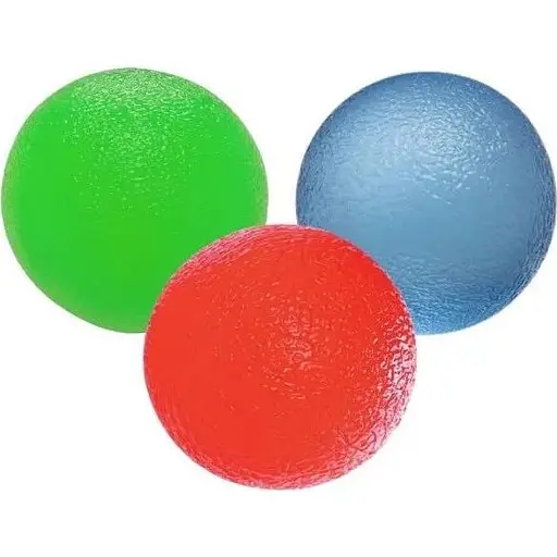 Набір силіконових еспандерів-м'яч PowerPlay PP-4339 Grip Ball Set (набір 3 шт.) (PP_4339) - фото 1