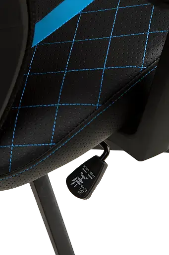 Геймерское кресло GT Racer черное с синим (X-6674 Black/Blue) - фото 9