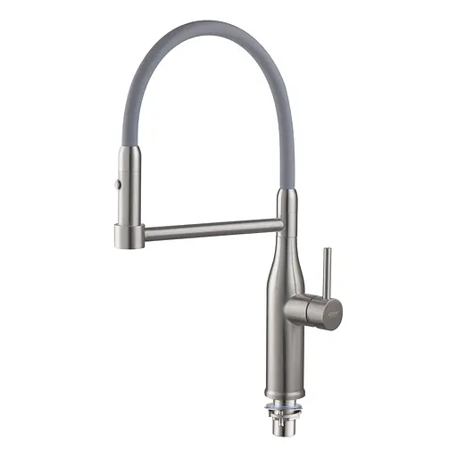 Змішувач для кухні із силіконовим виливом Koer KI-70005-02 KR3388 Нержавіюча сталь - фото 2