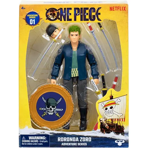 Колекційна фігурка Moose One Piece Zoro з артикуляцією (63314) - фото 5