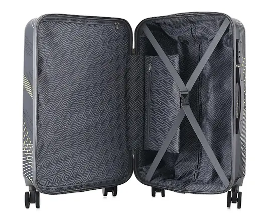Чемодан Semi Line 24" (M) Black Pattern (T5651-2) (DAS302324) - фото 2