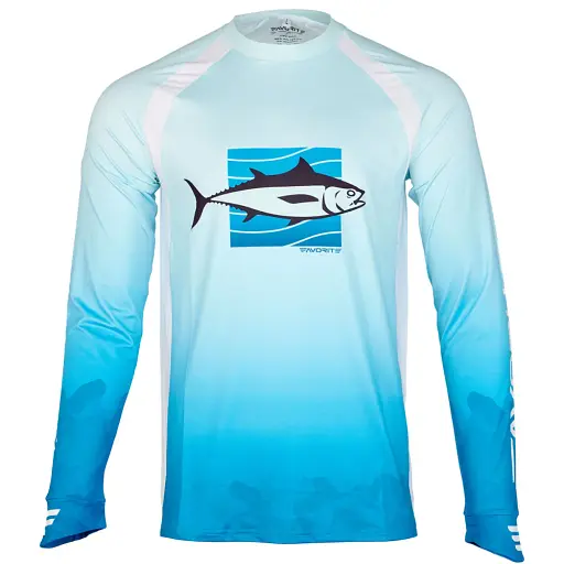 Реглан Favorite Basic Jersey Tuna XL Голубой