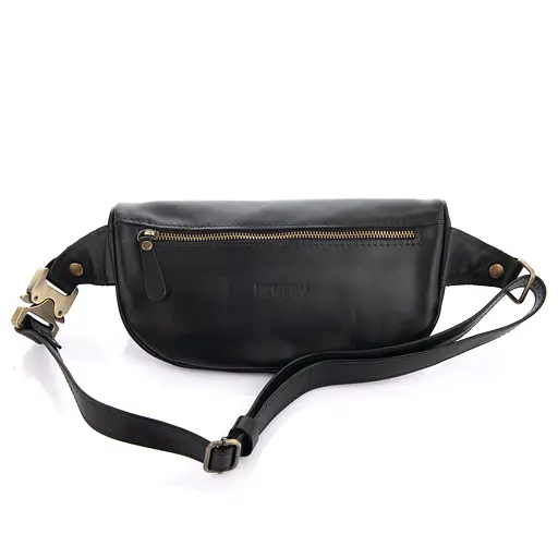 Шкіряна чоловіча сумка Newery 13х26х7 см sum0023823 - фото 5