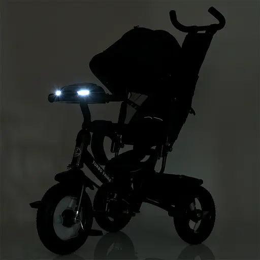 Триколісний велосипед Turbo Trike MT 1006-9 з музичною панеллю світловими ефектами та м'яким сидінням - фото 9