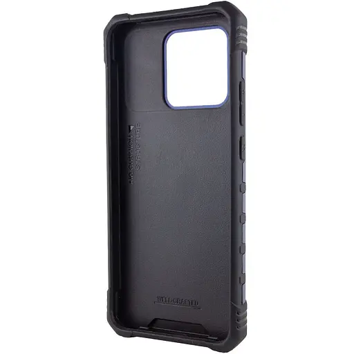 Ударостійкий чохол Pathfinder Ring для Xiaomi Redmi 10C / Poco C40 Синій / Navy - фото 3